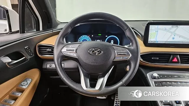 Hyundai The New Santa Fe 2023 Белый из Кореи, фото 4