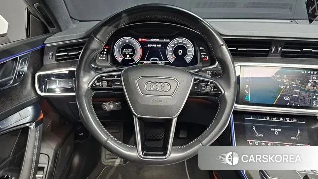 Audi A7 (4K) 2020 Белый из Кореи, фото 4