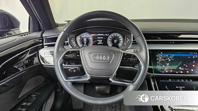 Audi A8 (D5) 2021 Черный из Кореи, фото 4