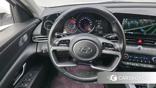 Hyundai Avante (CN7) 2022 Белый из Кореи, фото 4