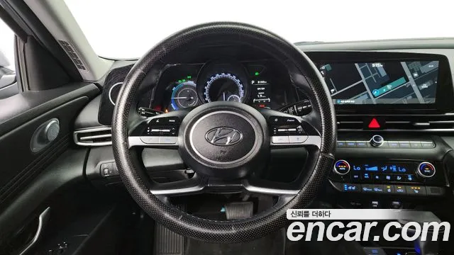 Hyundai Avante Hybrid (CN7) 2021 Серый из Кореи, фото 4