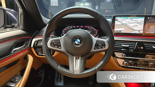 BMW 5 Series (G30) 2022 Черный из Кореи, фото 4