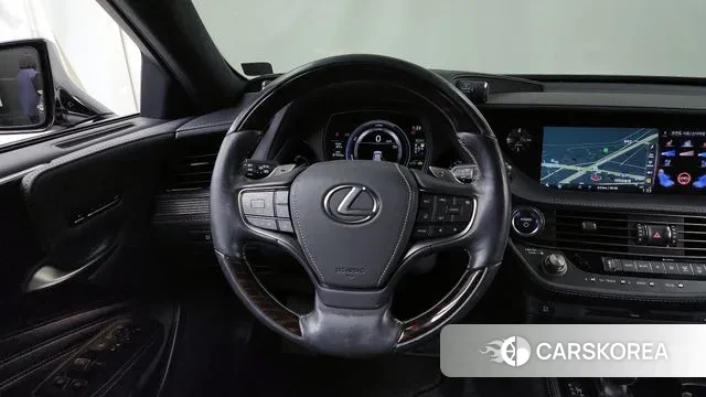 Lexus LS500h 5th generation 2018 Песочный из Кореи, фото 4