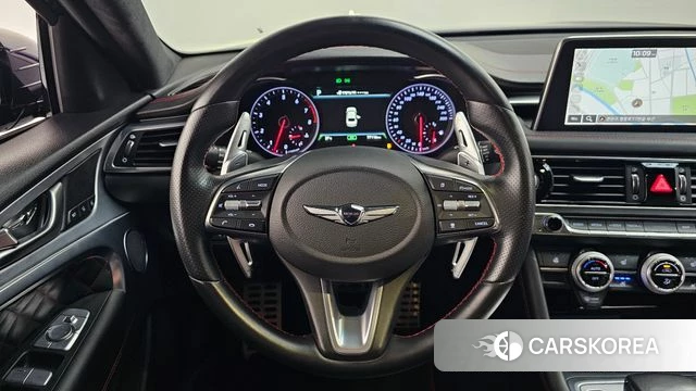 Genesis G70 2018 Синий из Кореи, фото 4