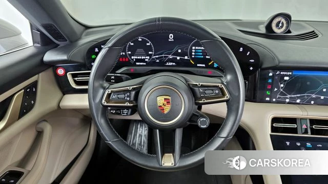 Porsche Taycan 2022 Серебристо-серый из Кореи, фото 4