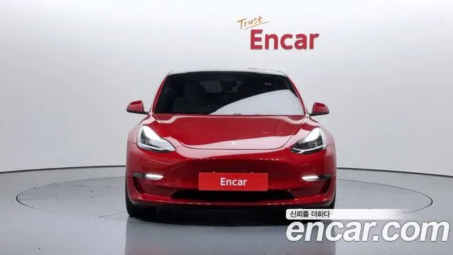 Tesla Model 3 2020 Красный из Кореи, фото 4