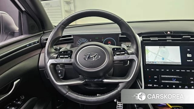 Hyundai Tucson Hybrid (NX4) 2022 Белый из Кореи, фото 4
