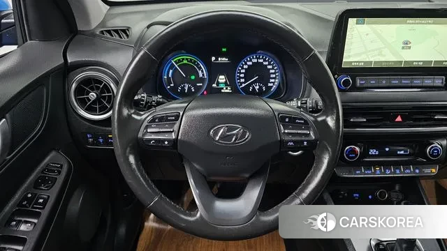 Hyundai The New Kona Hybrid 2021 Синий из Кореи, фото 4