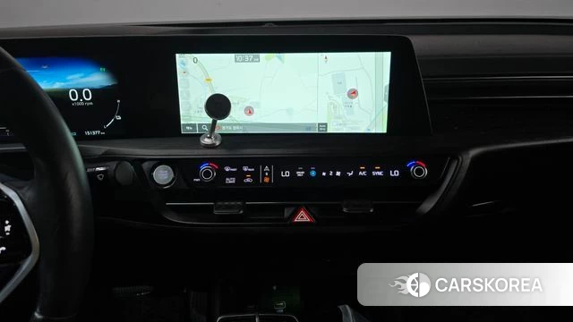 Kia K8 Hybrid 2021 Темно-зеленый из Кореи, фото 4