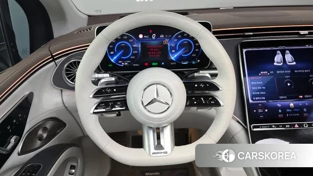 Mercedes-Benz EQS SUV X296 2023 Черный из Кореи, фото 4