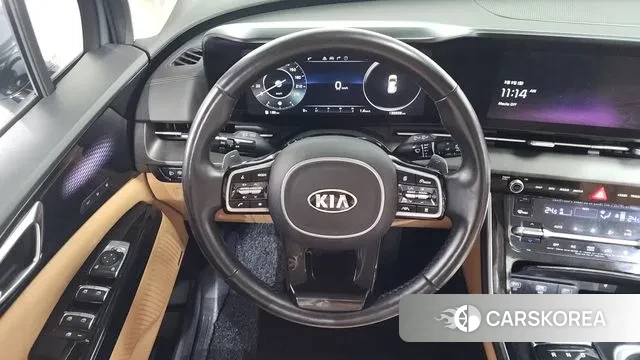 Kia Carnival 4th generation 2020 Небесно-голубой из Кореи, фото 4