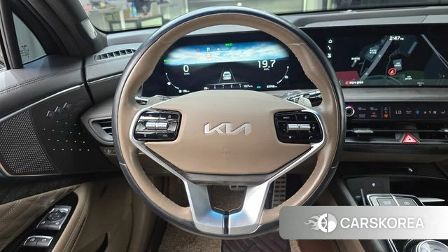 Kia K8 Hybrid 2022 Серый из Кореи, фото 4