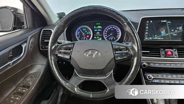 Hyundai Grandeur IG Hybrid 2018 Черный из Кореи, фото 4