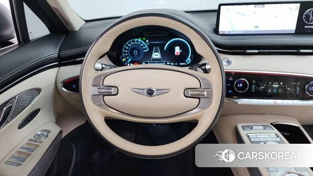 Genesis GV70 2021 Темно-зеленый из Кореи, фото 4