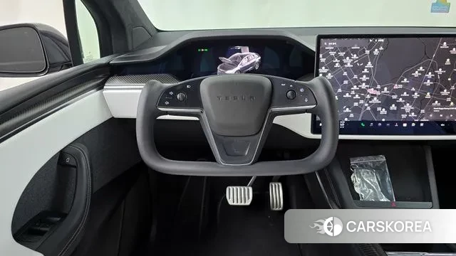 Tesla Model X 2023 Серый из Кореи, фото 4