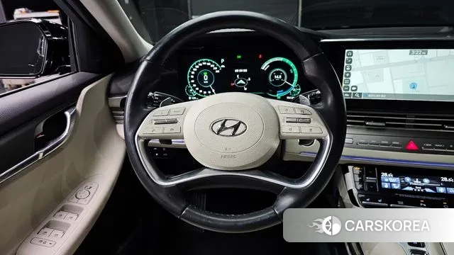 Hyundai The New Grandeur IG Hybrid 2022 Черный из Кореи, фото 4