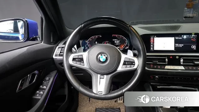 BMW 3 Series (G20) 2021 Синий из Кореи, фото 4