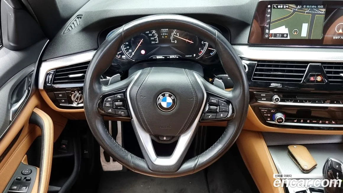 BMW 5 Series (G30) 2018 Серый из Кореи, фото 4