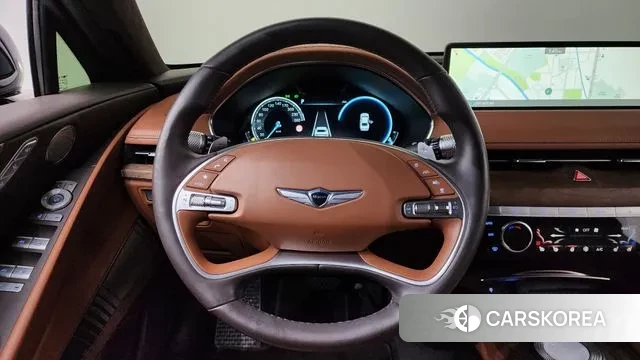 Genesis G80 (RG3) 2022 Синий из Кореи, фото 4