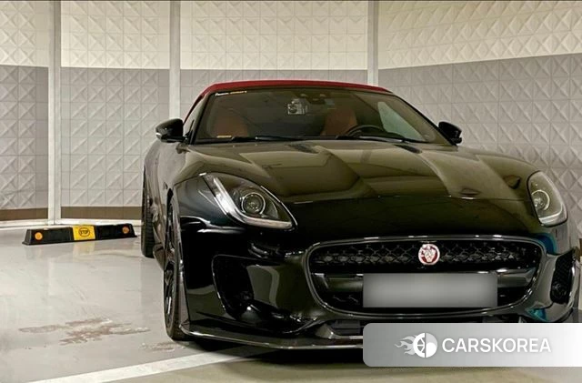 Jaguar F-TYPE 2019 Черный из Кореи, фото 4