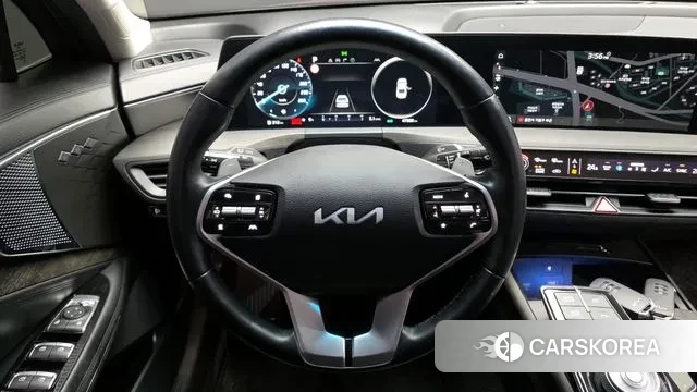 Kia K8 Hybrid 2022 Синий из Кореи, фото 4