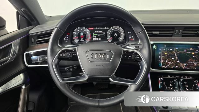 Audi A7 (4K) 2022 Синий из Кореи, фото 4