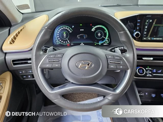 Hyundai Sonata Hybrid (DN8) 2023 Синий из Кореи, фото 4