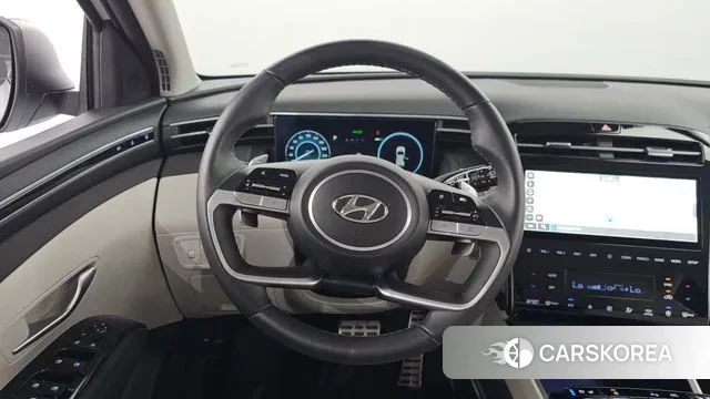 Hyundai Tucson Hybrid (NX4) 2023 Белый из Кореи, фото 4