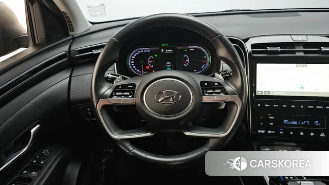 Hyundai Tucson Hybrid (NX4) 2023 Черный из Кореи, фото 4