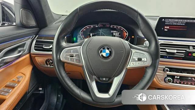 BMW 7 Series (G11) 2021 Черный из Кореи, фото 4