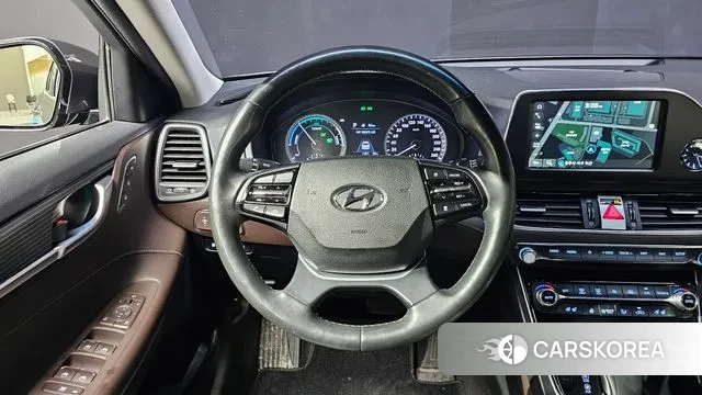 Hyundai Grandeur IG Hybrid 2019 Серый из Кореи, фото 4