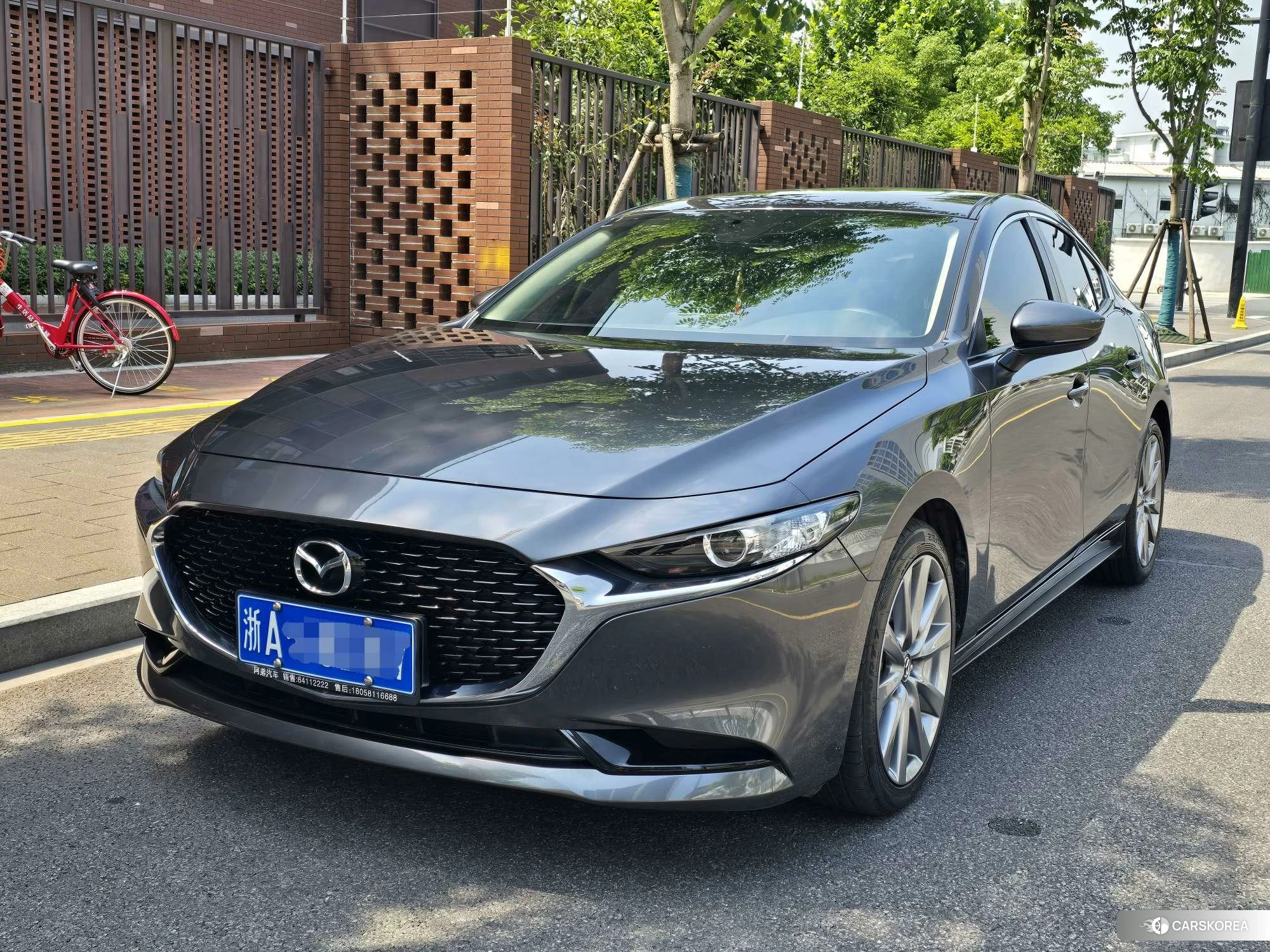 Mazda 3 Angkesaila 2021 Темно-серый из Китая, фото 4