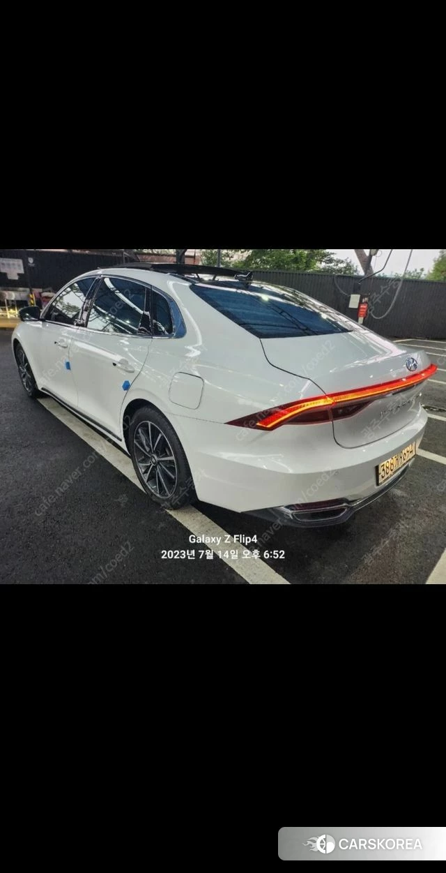 Hyundai The New Grandeur IG 2020 Белый из Кореи, фото 4