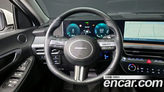 Hyundai Sonata D Edge Hybrid (DN8) 2023 Белый из Кореи, фото 4