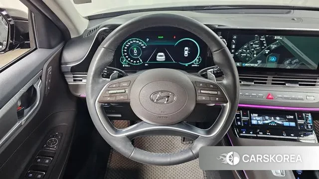 Hyundai The New Grandeur IG Hybrid 2021 Черный из Кореи, фото 4