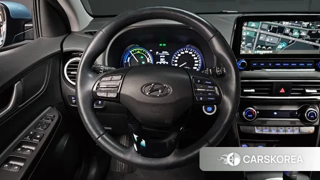 Hyundai Kona Hybrid 2020 Небесно-голубой из Кореи, фото 4