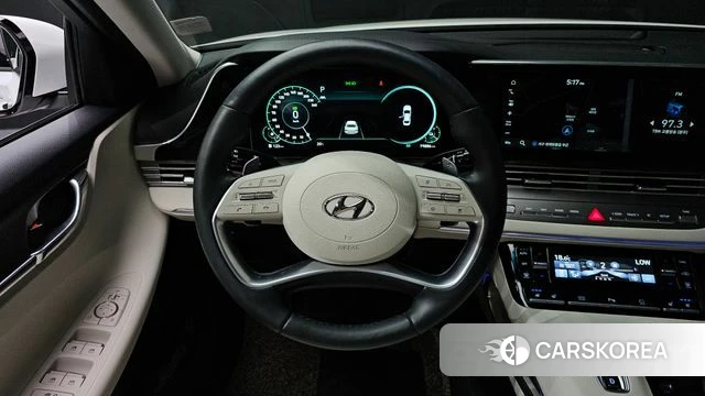 Hyundai The New Grandeur IG Hybrid 2021 Белый из Кореи, фото 4