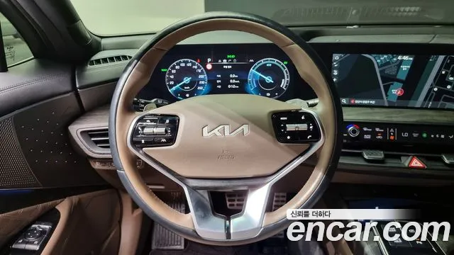 Kia K8 Hybrid 2021 Черный из Кореи, фото 4