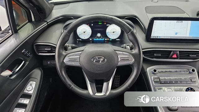 Hyundai The New Santa Fe 2021 Белый из Кореи, фото 4
