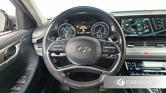 Hyundai The New Grandeur IG Hybrid 2020 Серый из Кореи, фото 4
