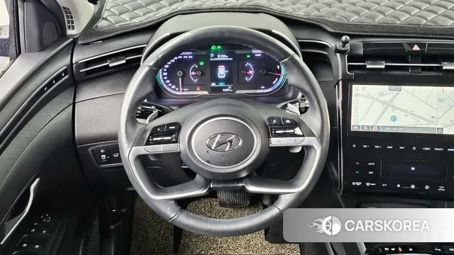 Hyundai Tucson Hybrid (NX4) 2021 Черный из Кореи, фото 4