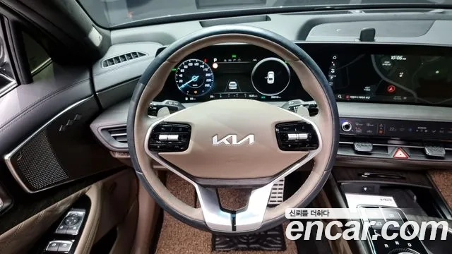 Kia K8 Hybrid 2022 Серый из Кореи, фото 4