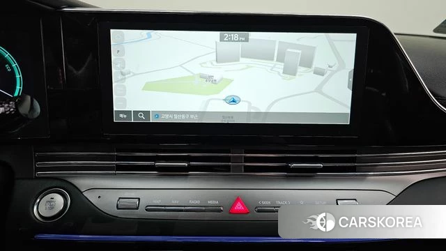 Hyundai The New Grandeur IG Hybrid 2022 Белый из Кореи, фото 4