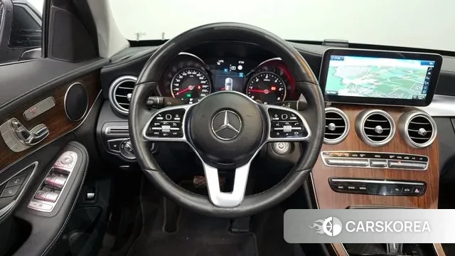 Mercedes-Benz C-Class W205 2019 Темно-зеленый из Кореи, фото 4