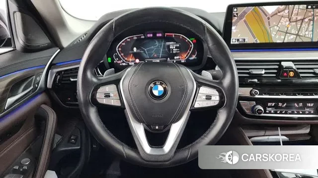 BMW 5 Series (G30) 2022 Черный из Кореи, фото 4