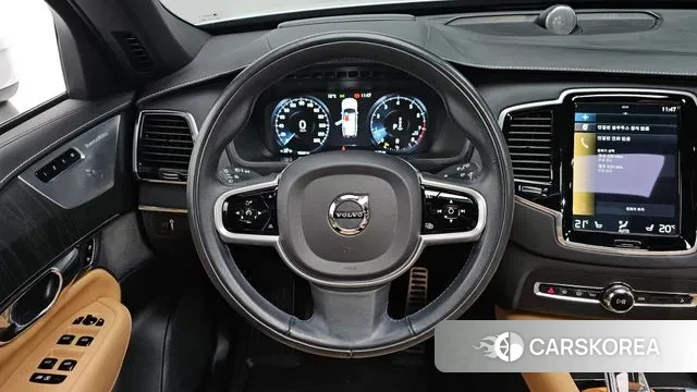 Volvo XC90 second Generation 2021 Белый из Кореи, фото 4