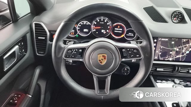 Porsche Cayenne (PO536) 2022 Черный из Кореи, фото 4