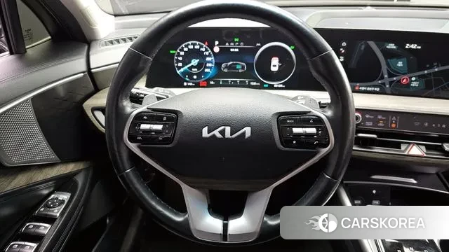 Kia K8 Hybrid 2021 Черный из Кореи, фото 4