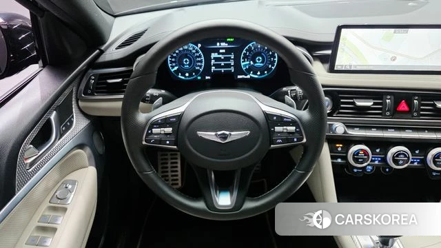Genesis The New G70 2023 Черный из Кореи, фото 4