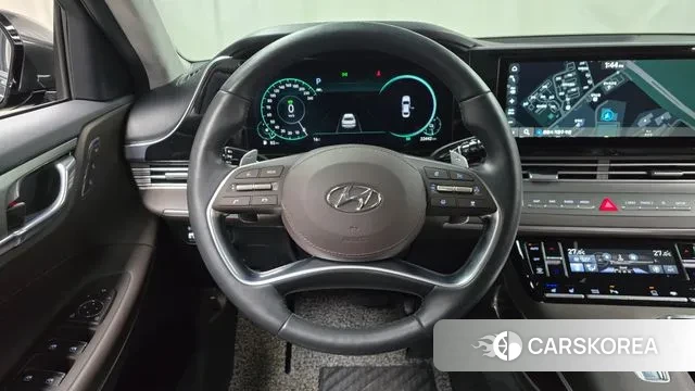 Hyundai The New Grandeur IG Hybrid 2023 Серый из Кореи, фото 4